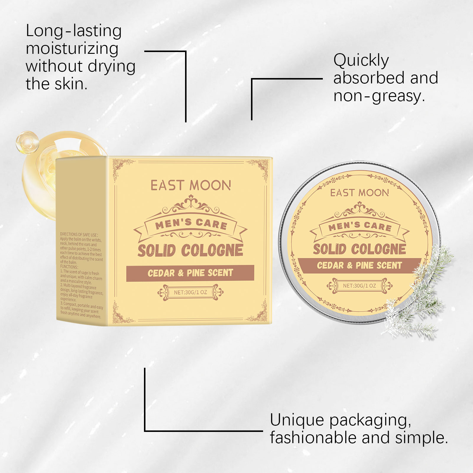 Cedar Wood Men's Solid Cologne - Perfume Fragrance List 리뷰 및 가격