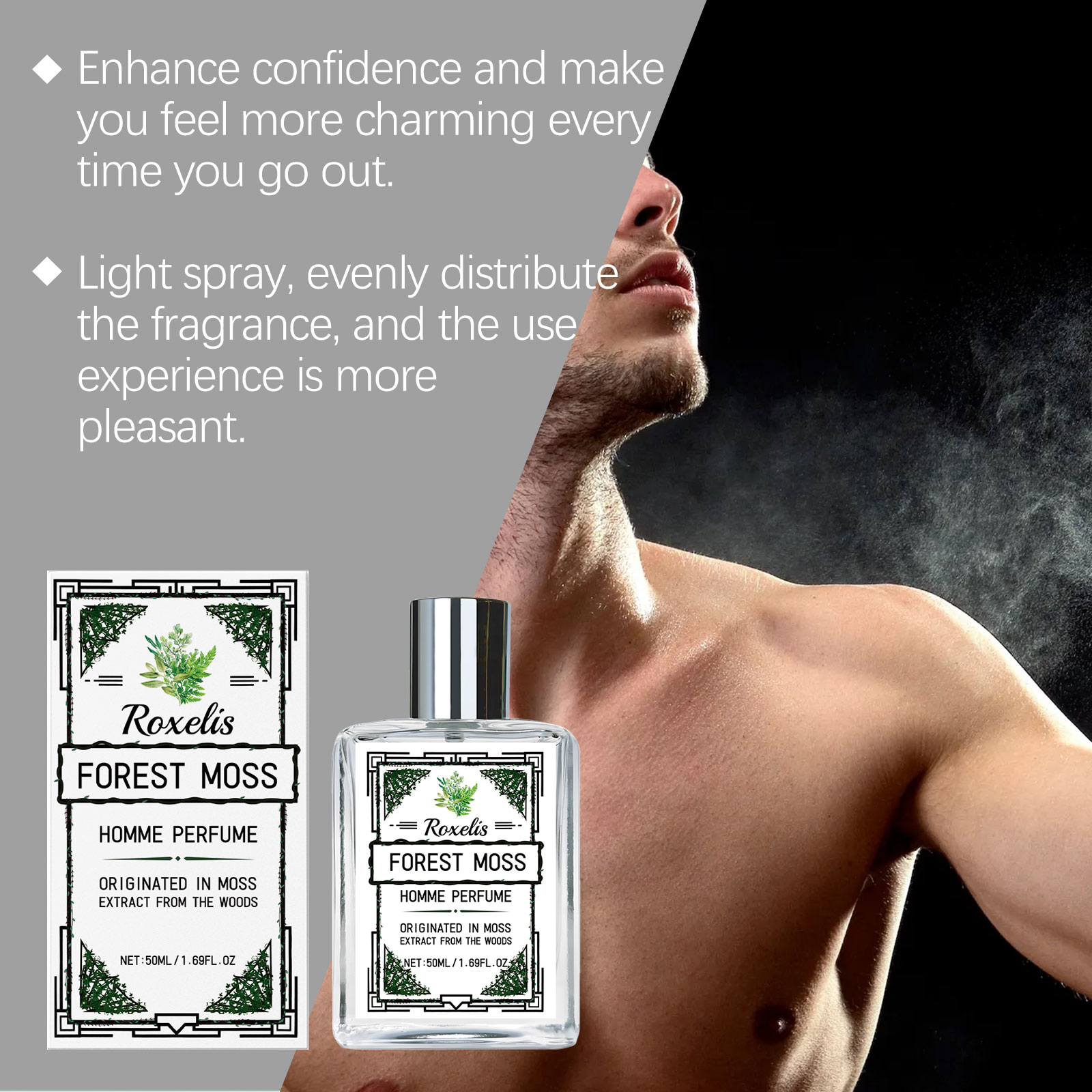 Roxelis 50ml Men's Body Fragra - Perfume Fragrance List 리뷰 및 가격