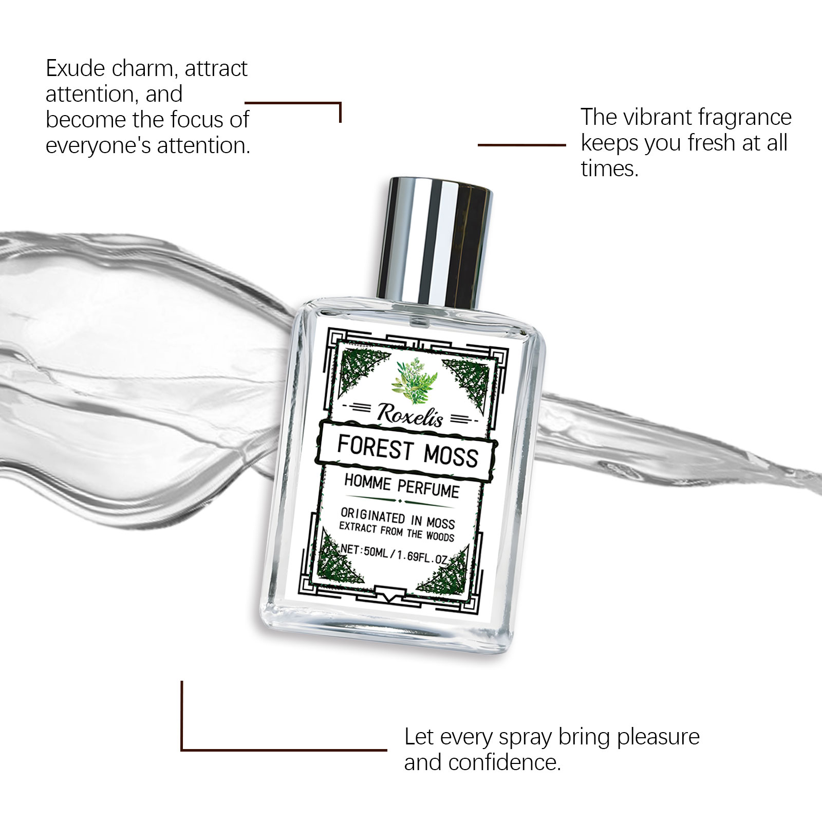 Roxelis 50ml Men's Body Fragra - Perfume Fragrance List 리뷰 및 가격