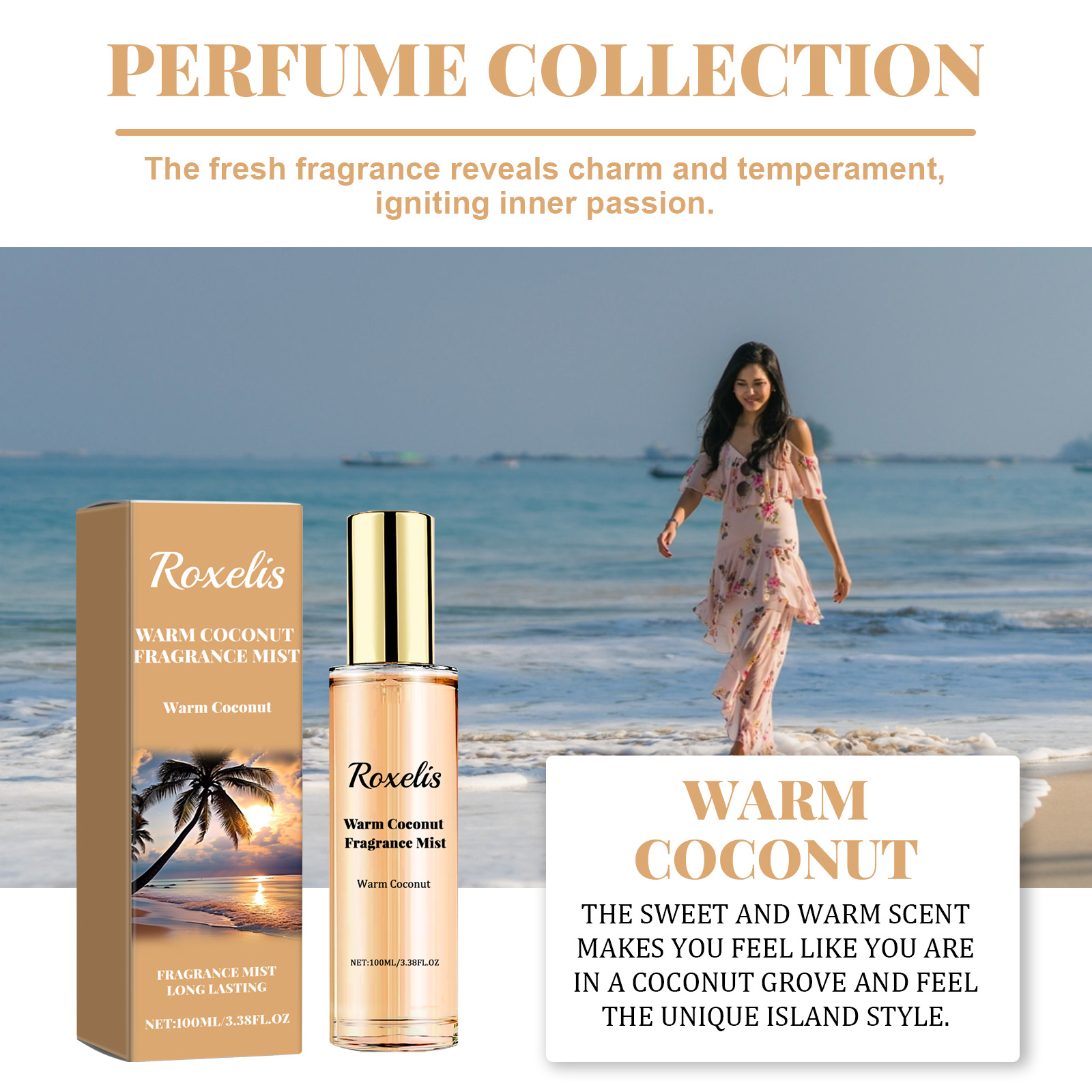 Roxelis 100ml Coconut Passion  - Passion Fragrance Perfume 리뷰 및 가격