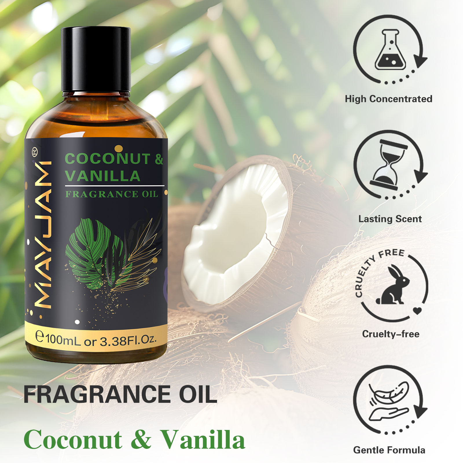 MAYJAM Coconut Vanilla Sea Bre - Amber Musk Oil 리뷰 및 가격
