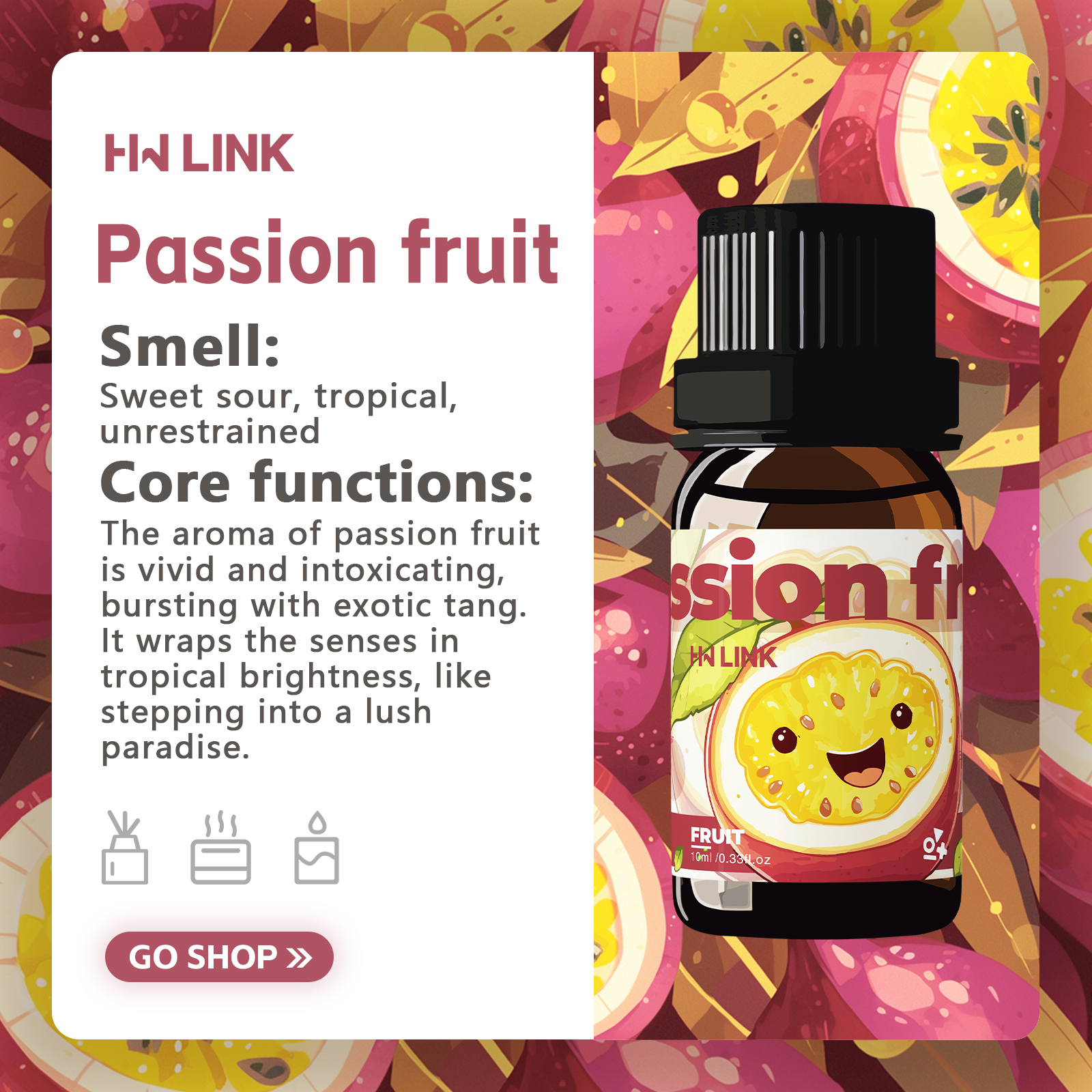Passion Fruit Essential Oil 10 - Passion Fragrance Perfume 리뷰 및 가격